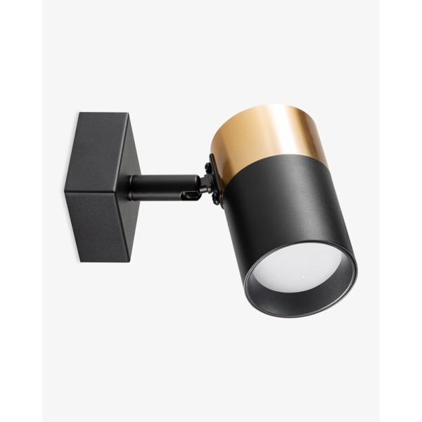 Світильник поворотний, спот Zuma Line 5905316655829 Fori GU10 1x50W IP20 чорний - фото №1