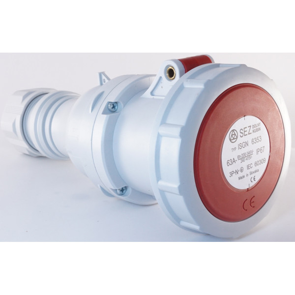 Соединительный силовой разъем Sez ISGN6353 - фото №3