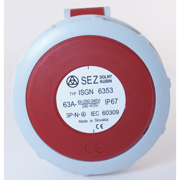 Соединительный силовой разъем Sez ISGN6353 - фото №8