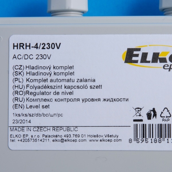 Реле контролю рівня рідини ELKOep HRH-4/230V - фото №6
