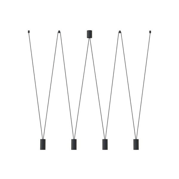 Подвесной светильник, люстра Nowodvorski 7822 More Eye GU10 4x10W IP20 черный