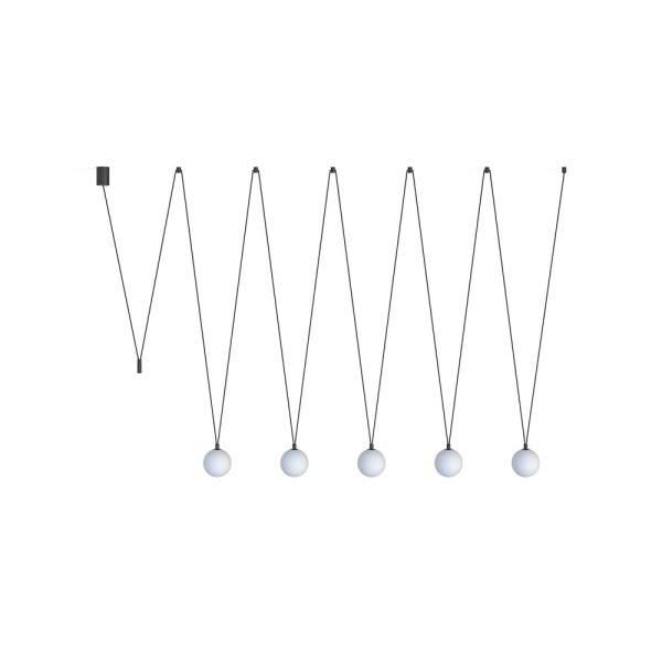 Люстра Nowodvorski 10355 Sling V G9 5x12W IP20 чорна