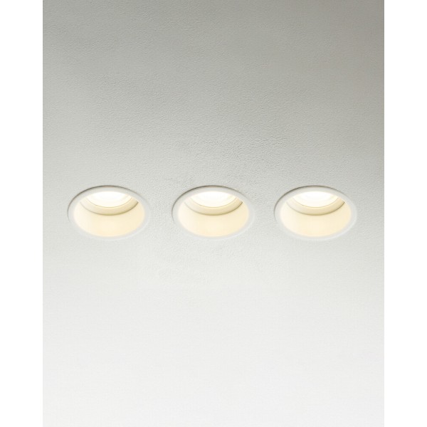 Точечный светильник Nowodvorski 10793 Cup GU10 3x10W IP20 белый - фото №1