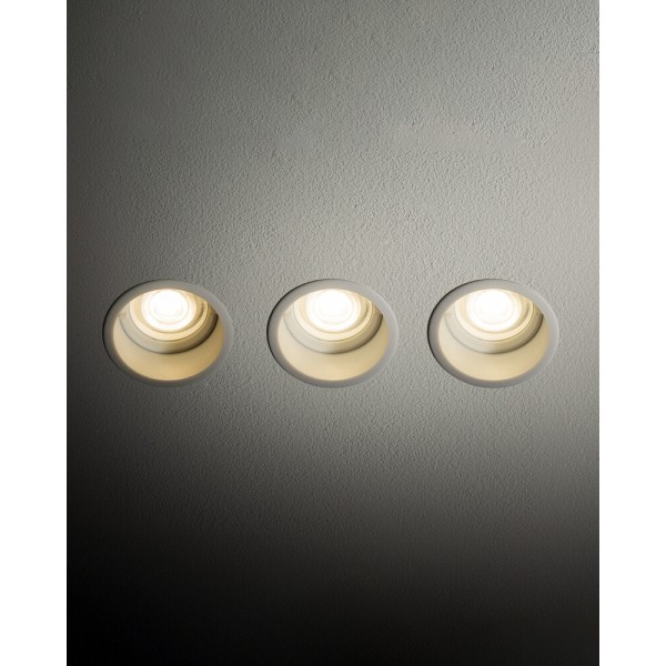 Точечный светильник Nowodvorski 10793 Cup GU10 3x10W IP20 белый - фото №2