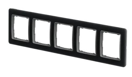 Рамка 5-постовая Schneider Electric Sedna Elements искусственное матовое стекло SDD362805 - фото №4