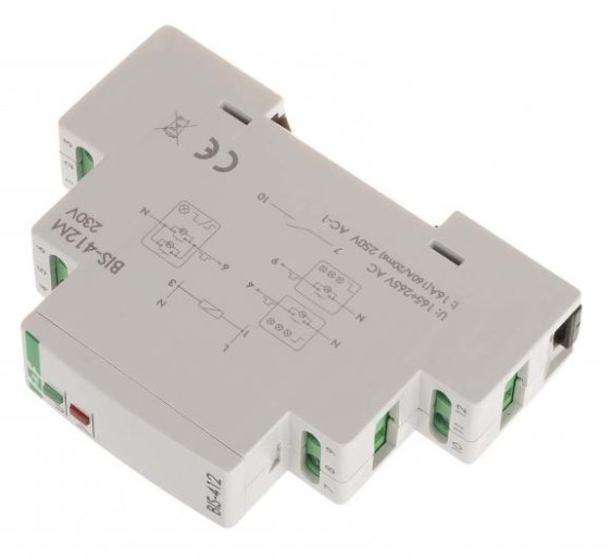 Бистабильное реле F&F BIS-412M 165-265В AC 16А - фото №2