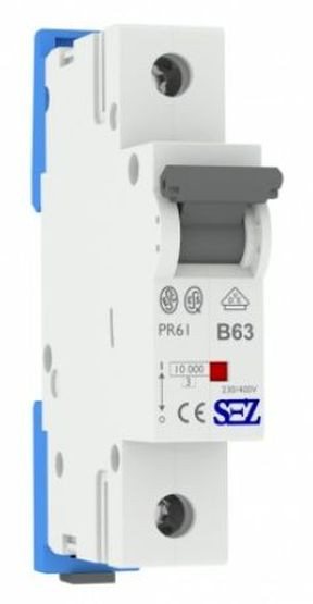 Однополюсный автомат SEZ 61 B 63А (PR61B63А)