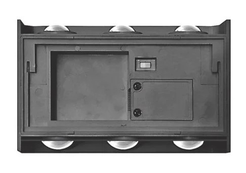 Накладной светильник Maxus MWL 6Вт 3000/4100/6500К IP65 BL Square (1-MWL-6W-BLS) - фото №1