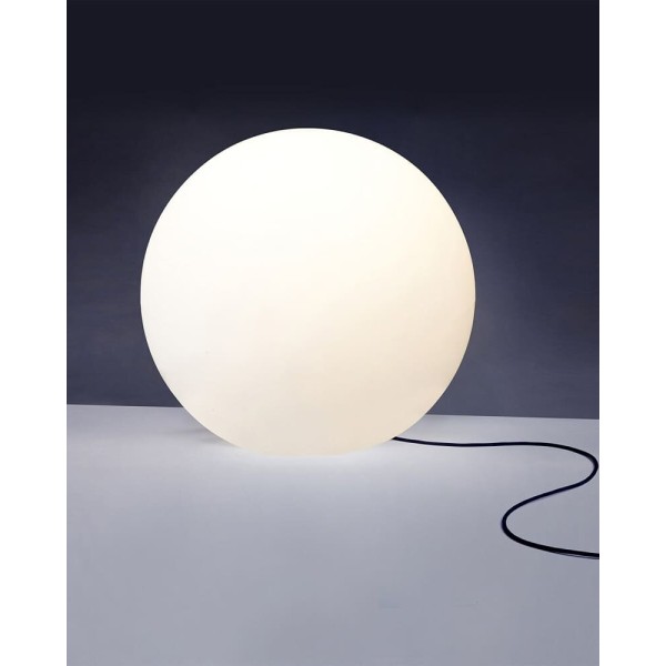 Вуличний садовий світильник куля Nowodvorski 6977 Cumulus M E27 1x25W IP44 білий - фото №3