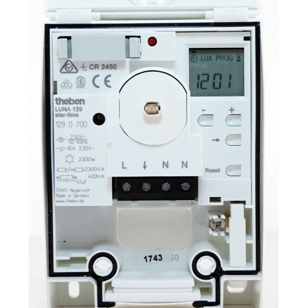 Сумеречное реле Theben LUNA 129 star-time - фото №5