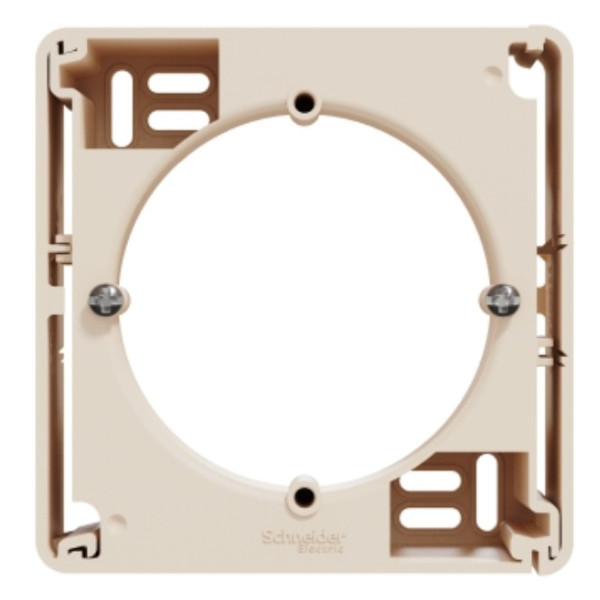 Установча коробка зовнішнього монтажу Schneider Electric Sedna Design бежева SDD112901 - фото №1