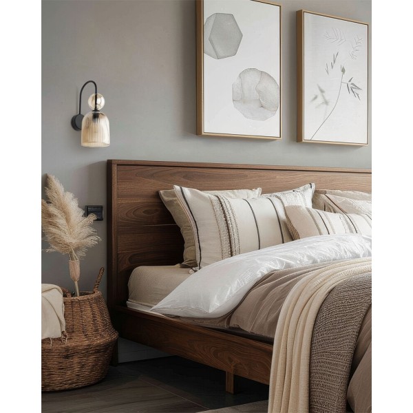 Бра, настінний світильник TK Lighting 11140 Sophia E14 1x10W IP20 бурштиновий - фото №2