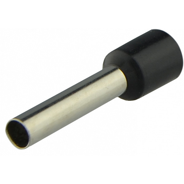 Наконечник Аско-Укрем НТ 6,0-12 изолированный черный 100шт (A0060010007)