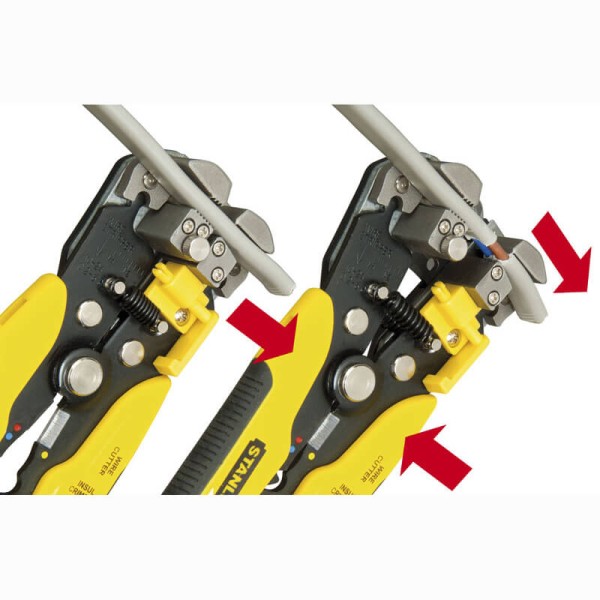 Стриппер для снятия изоляции Stanley FMHT0-96230 FatMax 0,2-6мм² - фото №3