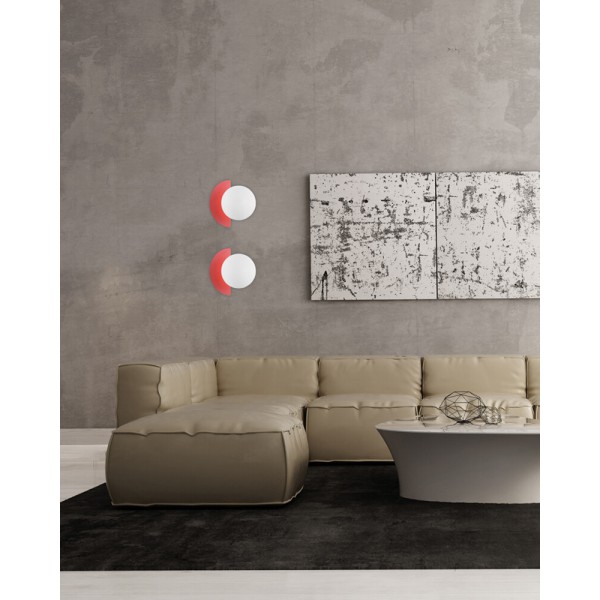 Бра, настенный светильник Italux WL-37482-ROSE Nauti G9 1x25W IP20 розовый - фото №1