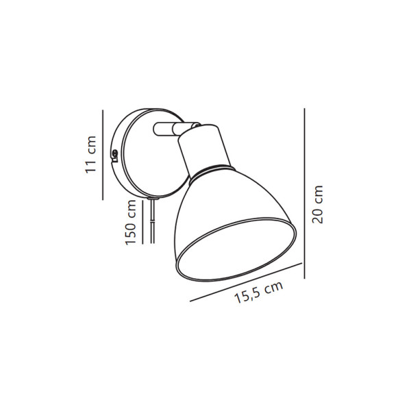 Бра, настенный светильник Nordlux 45841001 Pop - фото №3