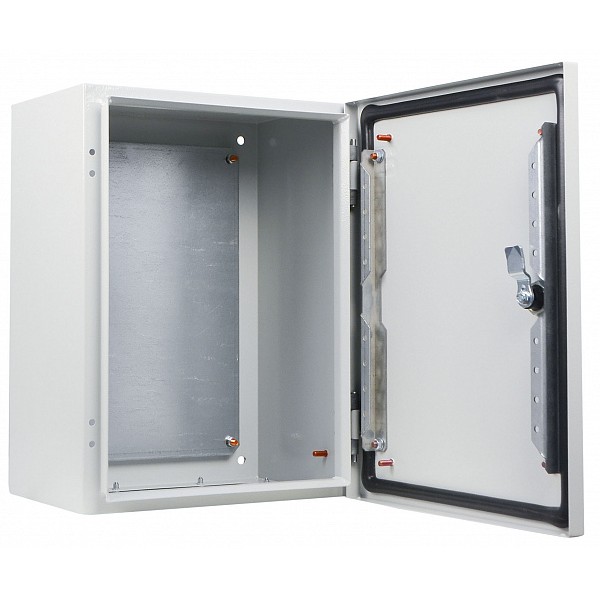 Металевий корпус Аско-Укрем Ubox з монтажною панеллю 400х300х200мм IP65
