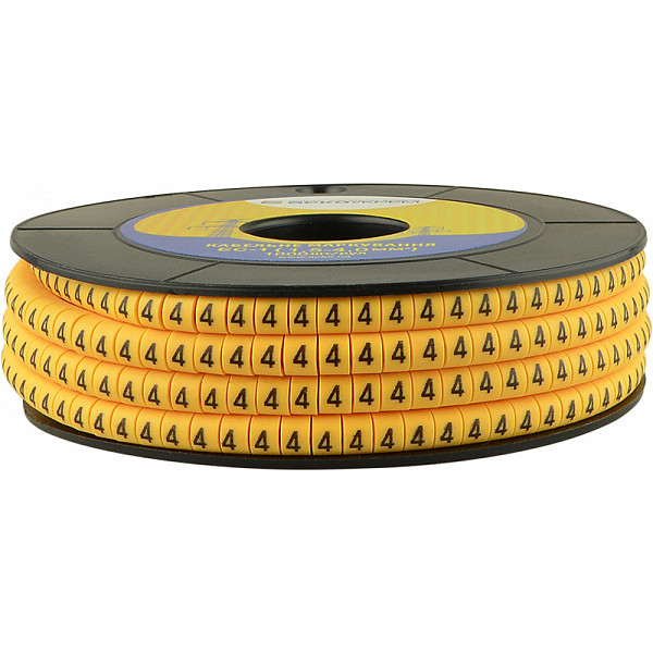 Маркер Аско-Укрем EC-1 символ «4» (A0150080029)