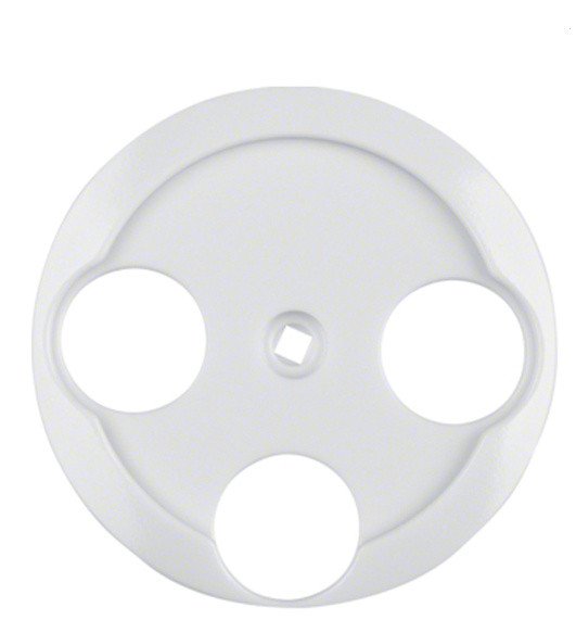 Центральная панель для антенной розетки полярная белизна Berker 1930