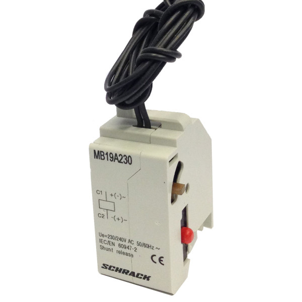Незалежний розчіплювач Schrack MB19A230 230-240В AC для MB