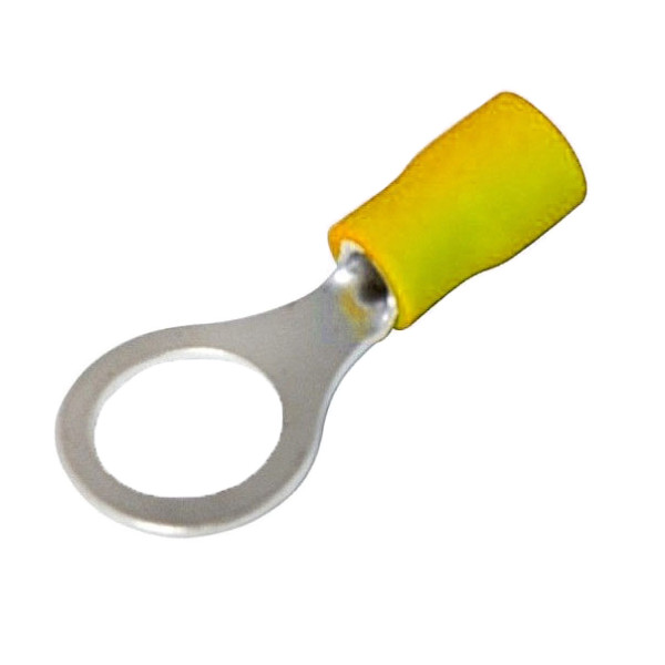 Кольцевой наконечник TNSy RV5,5-12 (4-6/12) с изоляцией 100шт желтый (TNSy5500483)