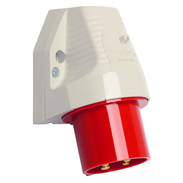 Настенный трехфазный штекер WALTHER WL610406 (3P+E) 16А 380V IP44