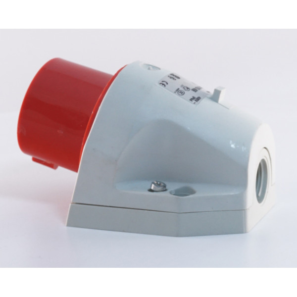 Настенный трехфазный штекер WALTHER WL610406 (3P+E) 16А 380V IP44 - фото №3