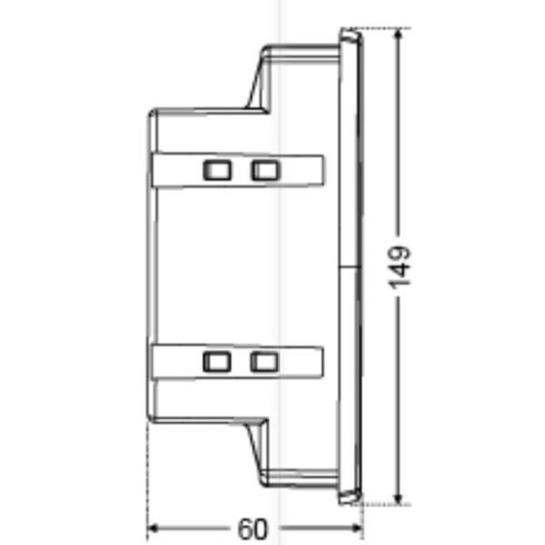 Трифазний аналізатор мережі ETI 004656578 ENA3 (144x144мм 3x400+N) - фото №2
