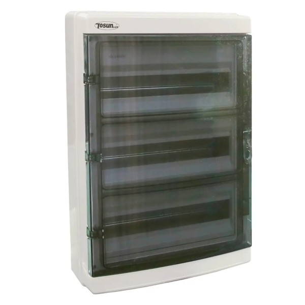Вологозахищений модульний щит TOSUNlux 54м накладний ІР65 пластиковий UV ABS (6940151031796)
