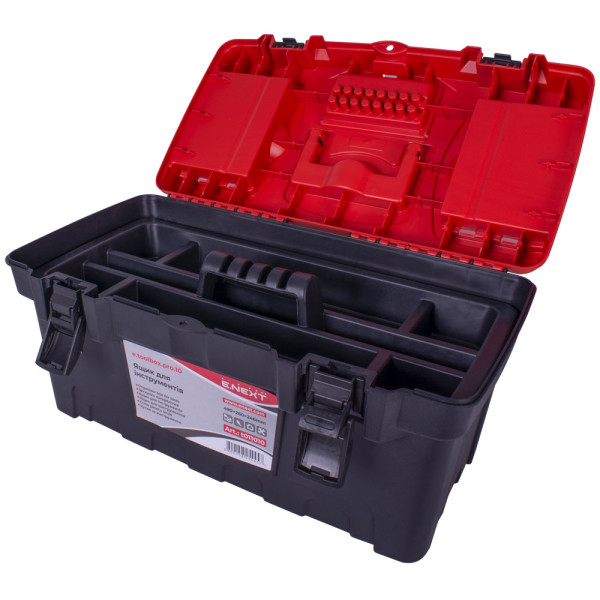 Ящик для инструментов E.Next e.toolbox.pro.10, 19" 490x260x246мм (t011010) - фото №2