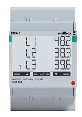 Модуль балансування потужності Wallbox PowerBoost 3 фази 63А (MTR-3P-65A) - фото №1