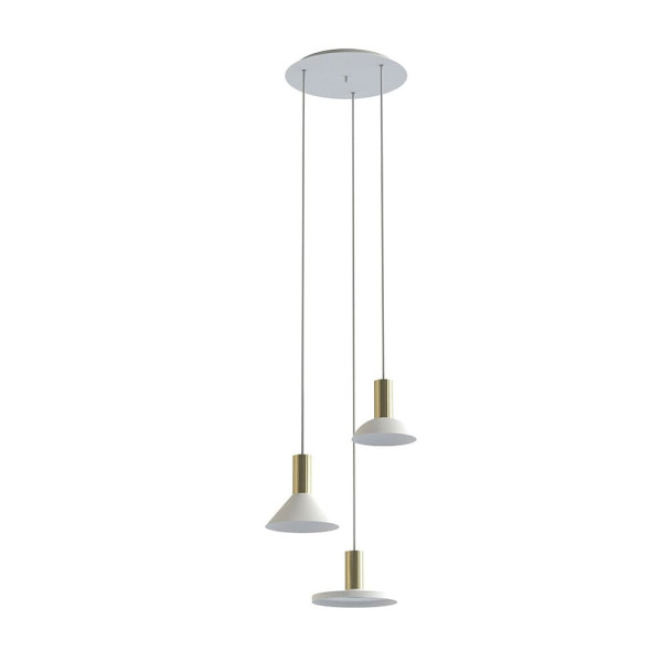 Подвесной светильник, люстра Nowodvorski 8031 Hermanos III GU10 3x10W IP20 белый