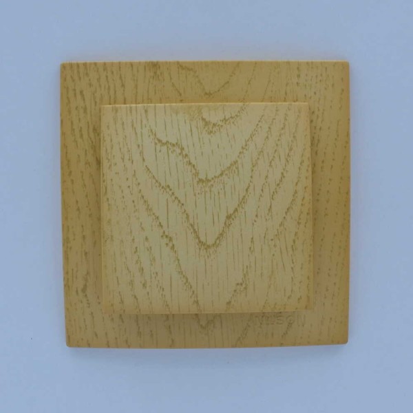 Вимикач Nilson Touran клен 1кл ( 24281001 ) - фото №1