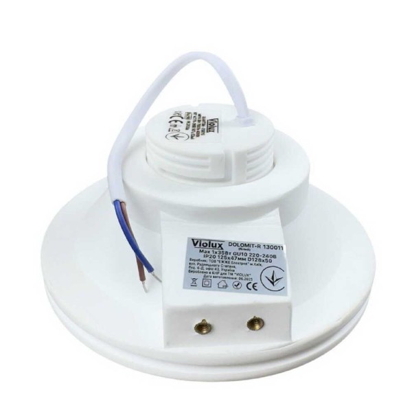 Светильник точечный Violux DOLOMIT-R GU10 IP20 белый ( 130011 ) - фото №5