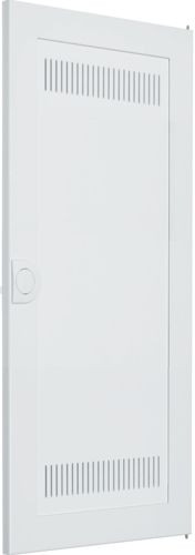 Пластикові двері Hager VZ123W Volta для 3-рядного мультимедійного щита внутрішня установка (білі)