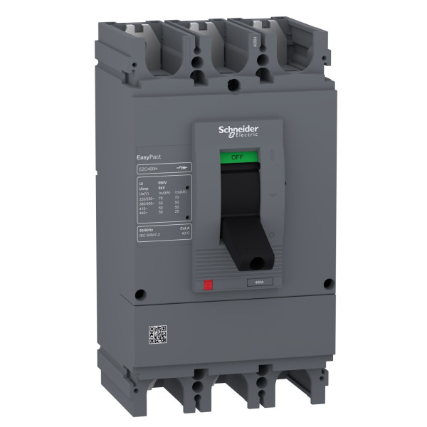 Автоматичний вимикач Schneider Electric EASYPACT EZC400H 3P3D 50кА 320А