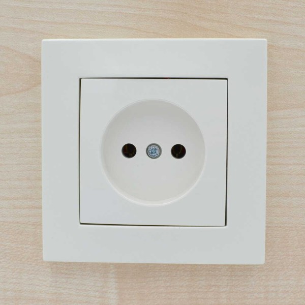 Розетка ZENA ELBI кремова 1-на без заземлення без рамки ( 609-010300-215 ) - фото №7