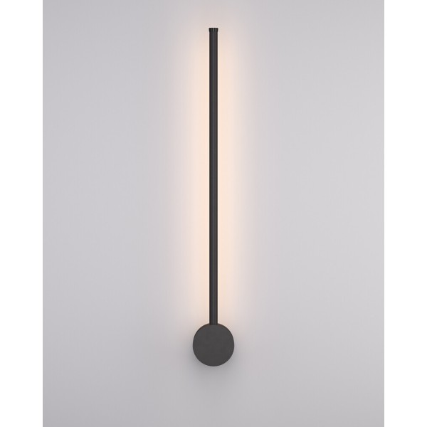 Бра, настінний світильник Kloodi WA-STICK 60 Stick Led 1x7W 3000K IP20 Black - фото №3