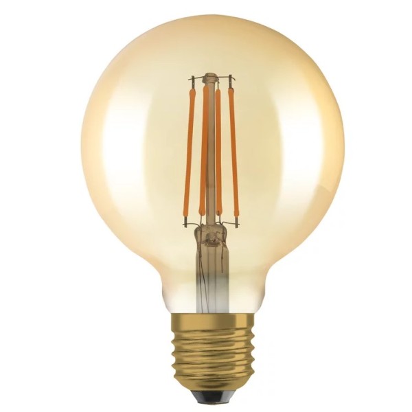 Светодиодная лампа Osram 1906 LED GLOBE 95 DIM 6,5Вт/824 FIL GD E27 4х1
