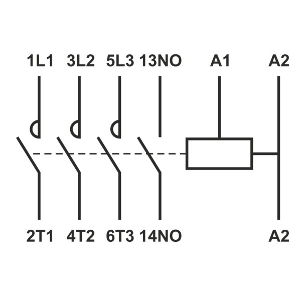 Магнитный пускатель Promfactor FC-3/40А 1NO AC230В (FC30040230) - фото №3