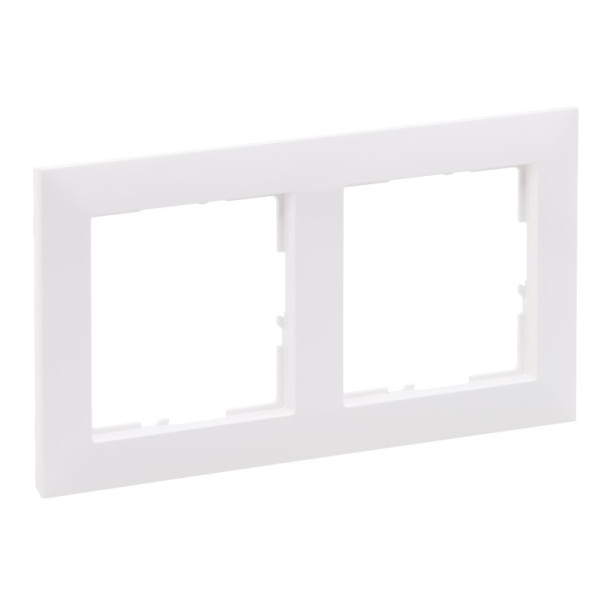 Рамка 2-постовая Legrand SUNO (белый) 721502