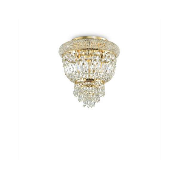 Люстра Ideal Lux Dubai pl3 ottone 200996