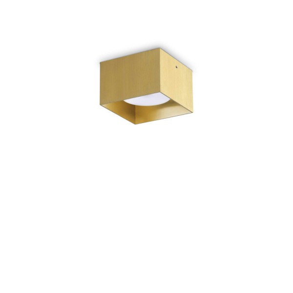 Точковий світильник Ideal Lux 317502 Spike pl1 square GX53 1x15W IP20 Brass