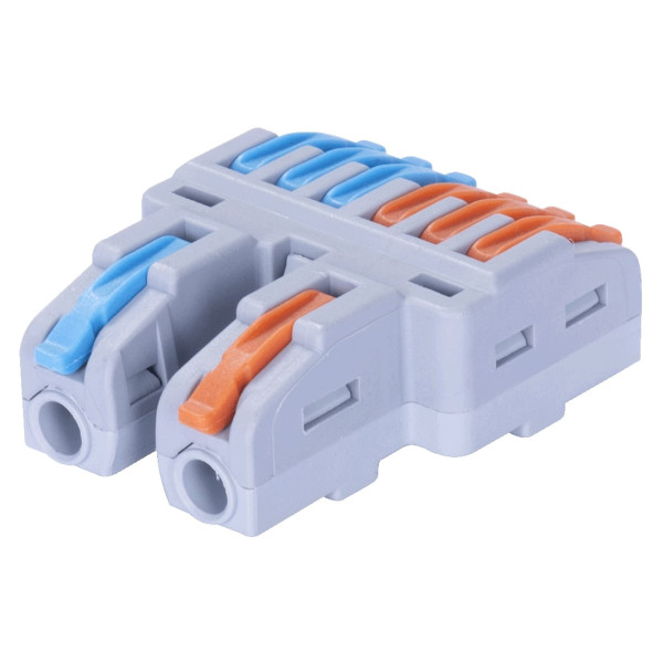 Клеммник E.Next e.lc.pro.aw.uni.pl.2-6 соединительный с нажимным рычагом универсальный (p0660023)