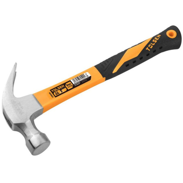 Молоток-гвоздодер 225г Tolsen (25028) 23мм