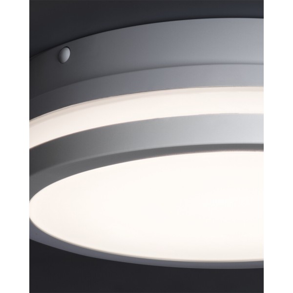 Вуличний світильник з датчиком руху Kanlux 38777 Beno LED 1x12W/18W 3000K/3500K/4000K 1920/2080/2060Lm IP65 білий - фото №3