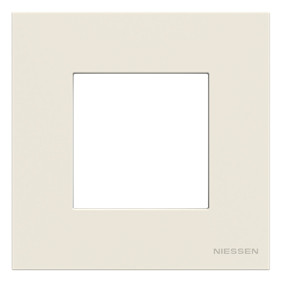 Одноместная рамка ABB Zenit N2271 BL (белая)