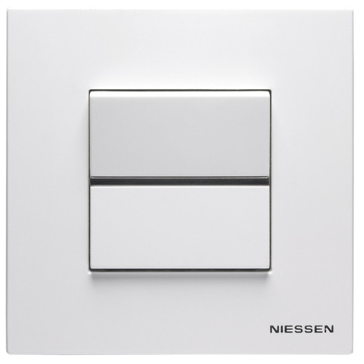 Одноместная рамка ABB Zenit N2271 BL (белая) - фото №2