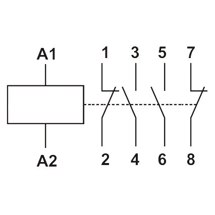 Магнитный пускатель Promfactor MCF3 16A 2NO 2NC 24В (MCF31622024) - фото №2