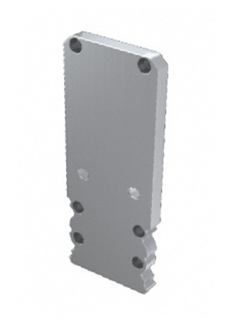 Заглушка Lumines для типу TALIA M2+TALIA без отвору срібло